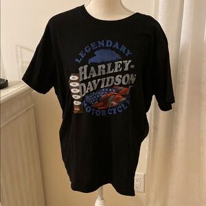 Harley-Davidson Black Graphic T-Shirt